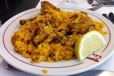 paella de carnes