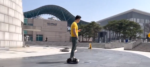 A hoverboard for personal mobility