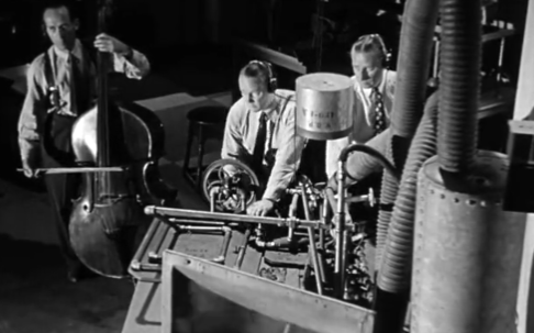 How cartoon artists at Walt Disney created sound effects in 1941