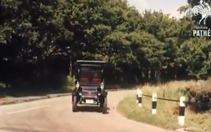 Solar powered electric car, 1960