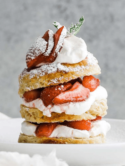 Homemade Strawberry Shortcake