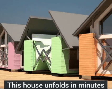 This expanding house is ready in 10 minutes