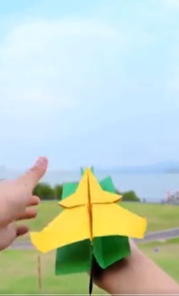 Paper plane launcher