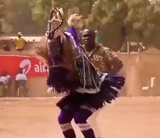 Zaouli dance of Central Ivory Coast