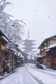 京都が本気出した雪の日がこれ