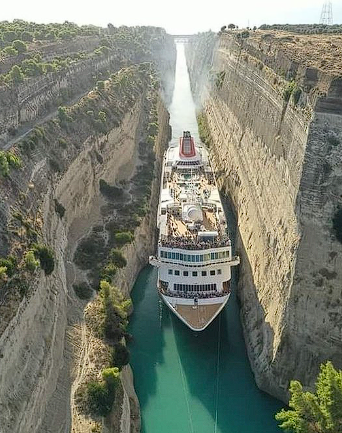 Canal of Corinth, Greece