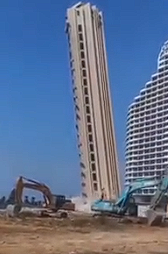 China destroying unfinished high-rises