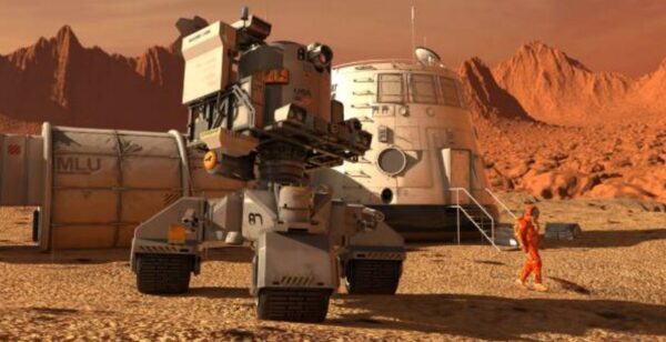 Marte vehiculo recojedor muestras