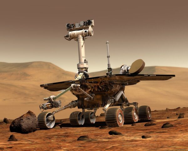 Marte vehiculo terrestre